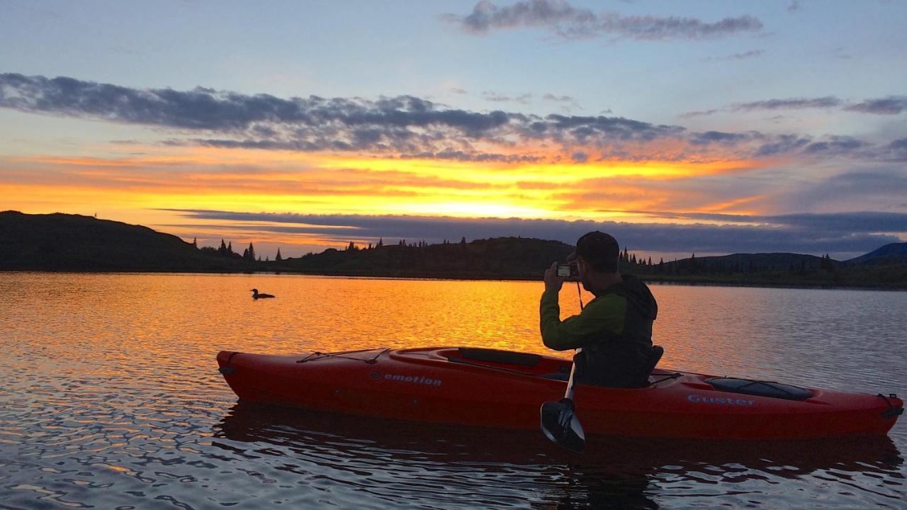 Caribou Lodge Alaska تالكيتنا المظهر الخارجي الصورة